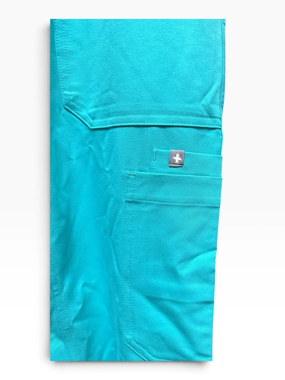 FIGS Cairo Cargo Scrub Pants Men’s Extra Small Short Teal NWT